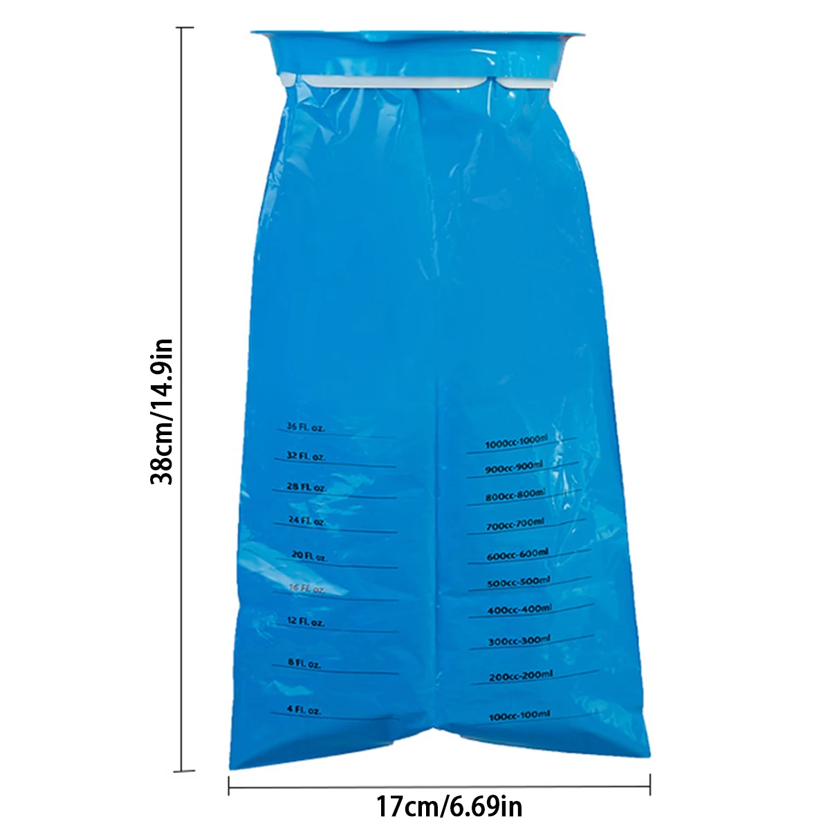 1000ml Vomit Bags Disposable Barf Bags Puke Nausea Bags for Travel Plane Motion Sickness Car Aircraft Bus Kids Pregnant