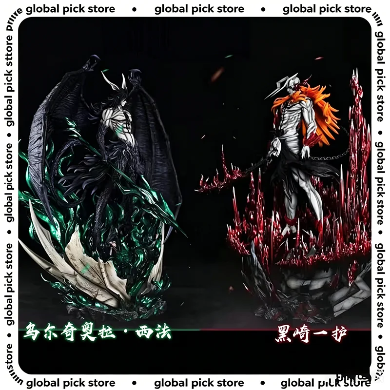 Neue 33cm Bleach Anime Figur Kurosaki Ichigo Ulquiorra Cifer Figuren 1:1 Sammelfiguren Desktop-Modelle Spielzeug Weihnachtsgeschenke