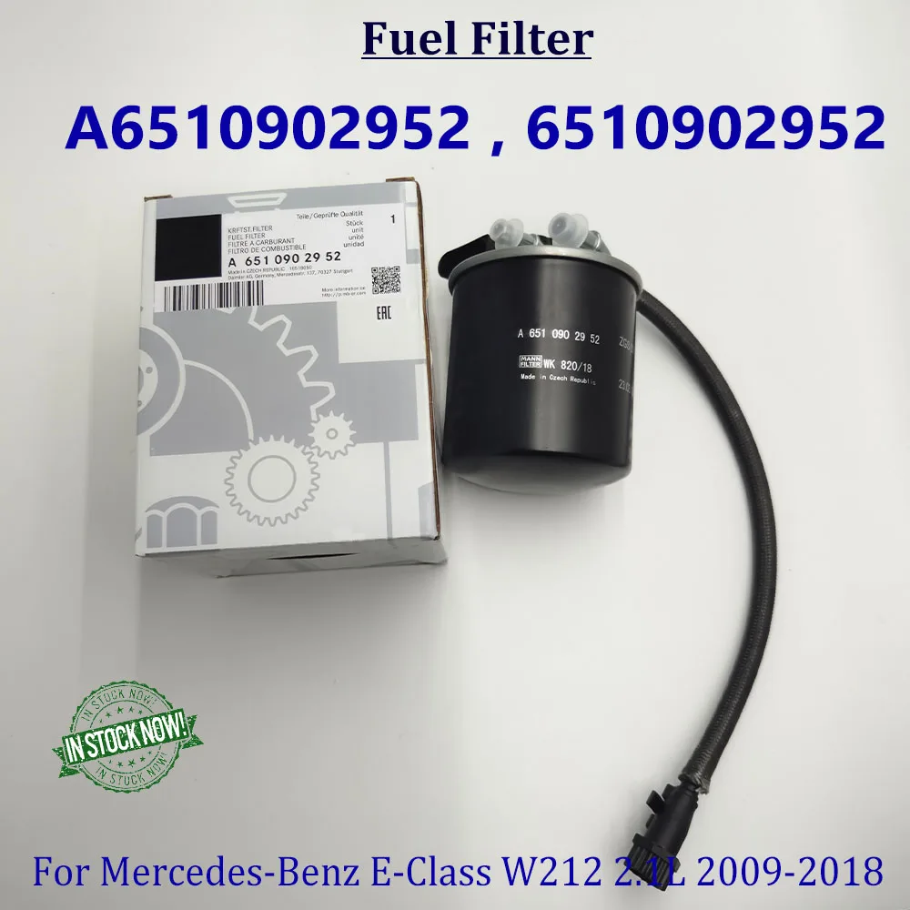 NEW A6510902952 6510902952 Engine Fuel Filter For MMercedes-BBenz 651 GLC220 GLE300 GLK250 ML250 E250 W204 C204 S204 Sprinter