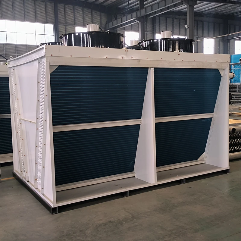 Industrial Dry Cooler Water Fan Tube Fin Heating Radiator Dry Cooler 380V Operating Voltage Cooling Function Coil