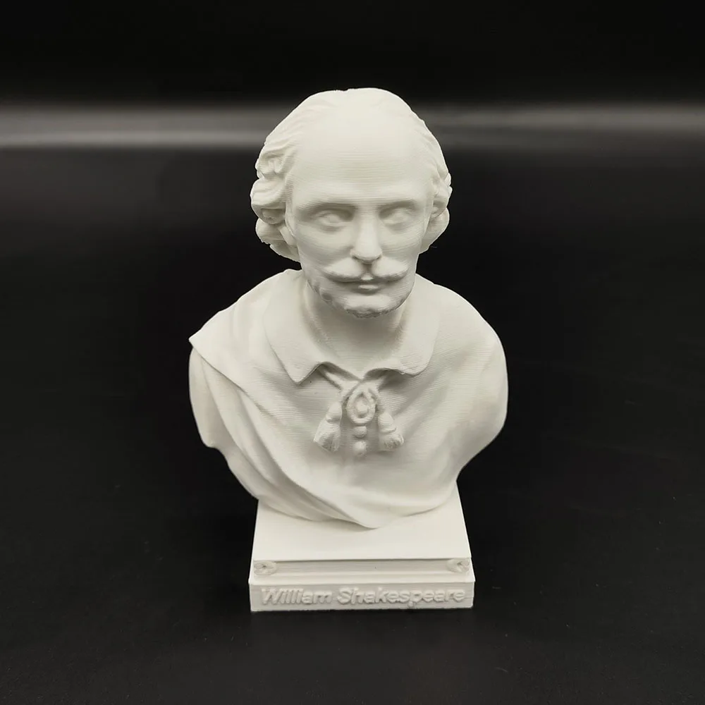 10cm 15cm 25cm Writer Shakespeare Imitation Gypsum Statue Models and Decorative Ornaments