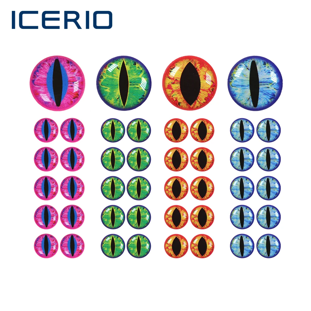 ICERIO Ojos 3D Epoxi para moscas artificiales - Accesorios de pesca - imagen 4