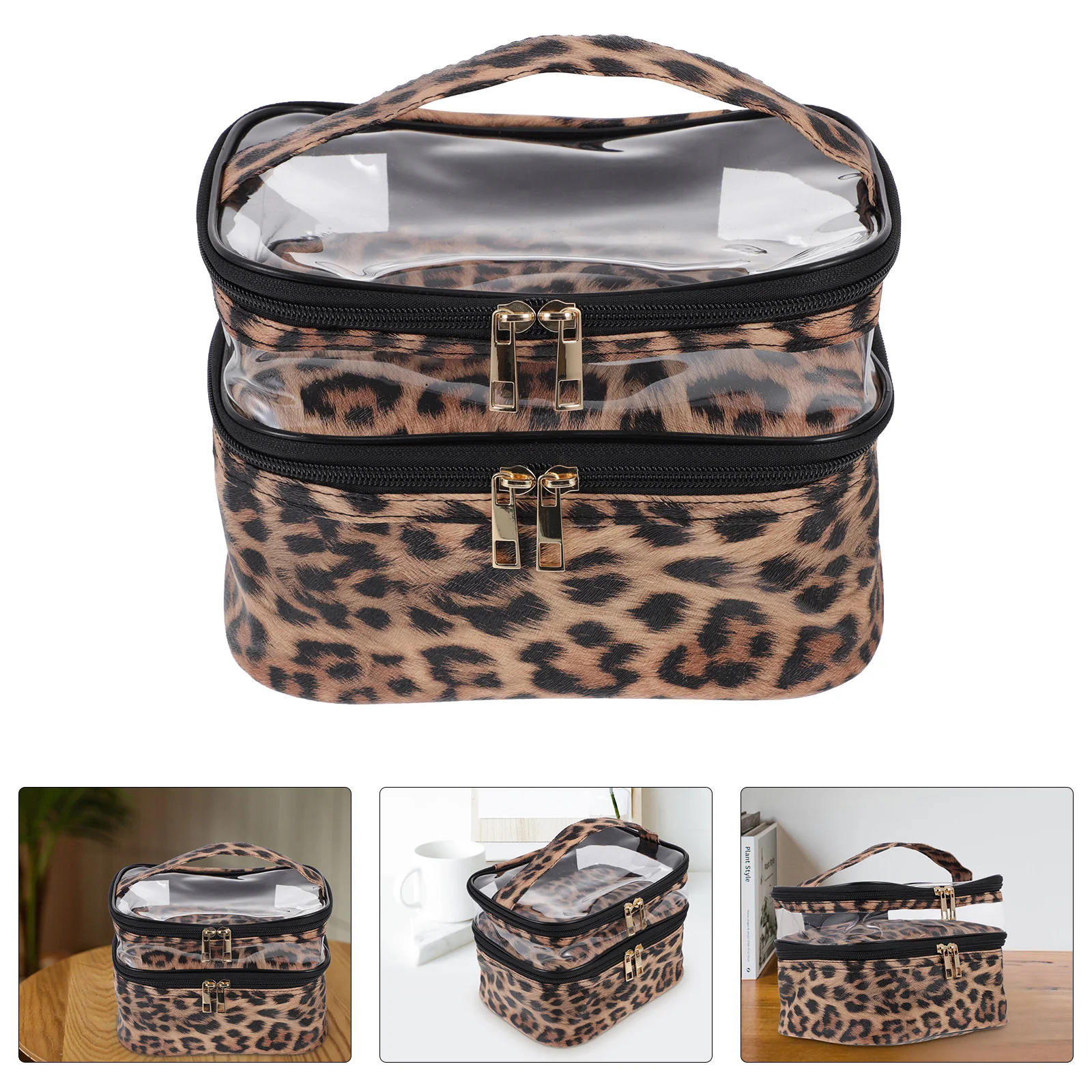 

Wash Bag Transparent Storage Pouch Travel Delicate Portable Duffle for Makeup Bags Toiletry