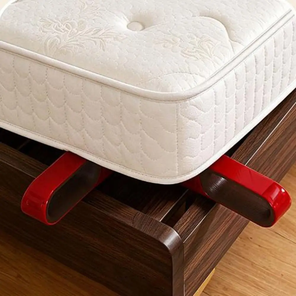 Plastic Mattress Wedge Elevator Ergonomic Design Efficient Bed Sheet Tucker with Lint Remover Non-slip Sheet Change Helper