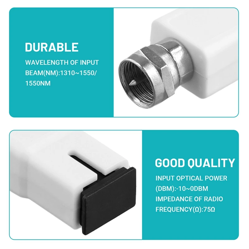 Ricevitore ottico FTTH passivo da 10 pezzi per ricevitore ottico Mini Ftth passivo Catv Mini Node Catv