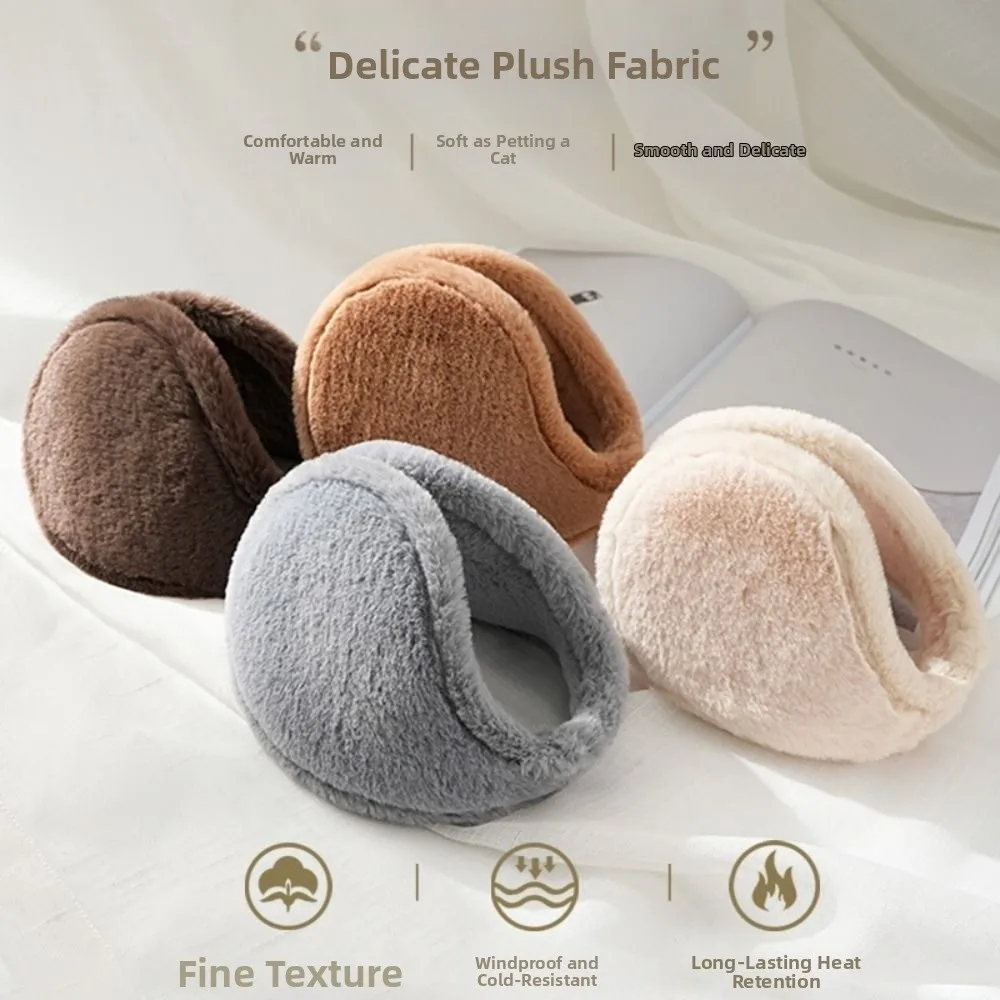 Thicken Windproof Earmuffs Autumn And Winter Keep Warm Plush Ear Muff Ear Warm Protector Outdoor Cycling Warmer Soft Ear Muffs
