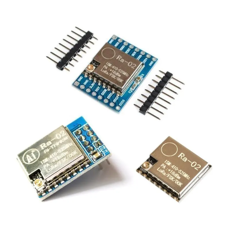 Sx1278 Lora Module 433M 10Km Ra-02 Draadloze Module Ai-Denker Verspreid Spectrum Transmissie Elektronische Diy Kit