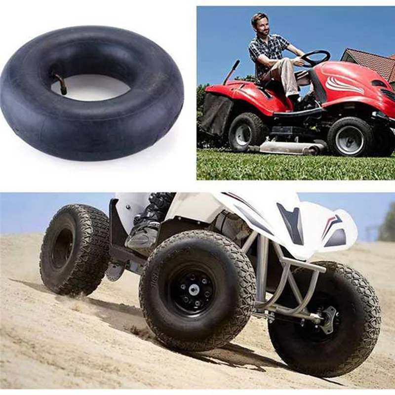 

AS96-2 Pcs 5.00-6 13X5.00-6 145/70-6 Tire Inner Tube Lawn Mower Tire Inner Tube Heavy Duty