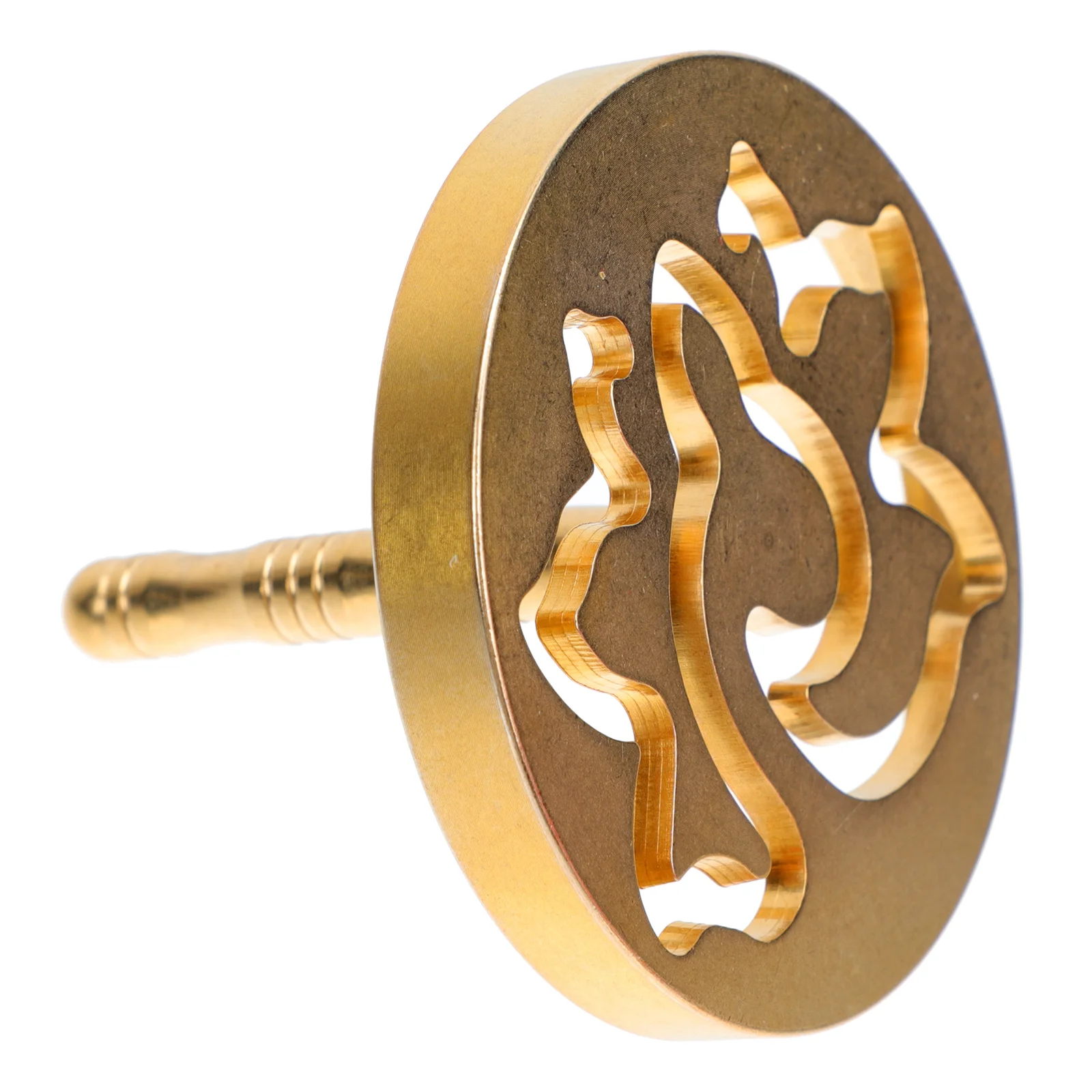 

1pc Copper Ash Press Seal Removable Design Premium Incense Making Tool For Tea Room Decor Household Yoga Vintage Incense Forming