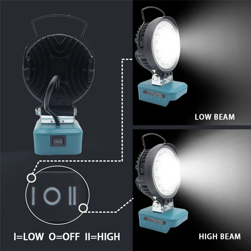 

High Quality-LED Outdoor Work Light For BL1830 30W Work LED Light For Engineering Lighting And Shooting,LED Outdoor Work