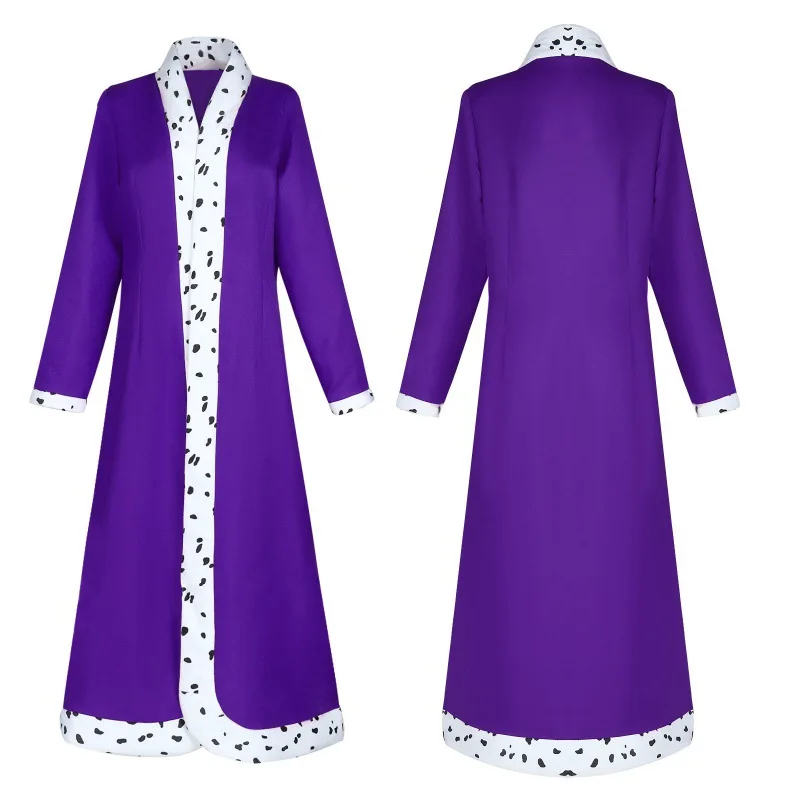 The Amazing Digital Circus Kinger Cosplay Costume Purple Red Long Robe for Adults Kids Fantasy Halloween Carnival Party Cloak - view 4