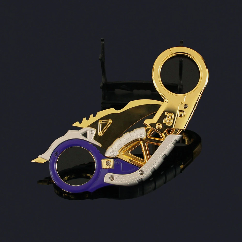 18cm Raptor's Claw Game Peripheral Apex Legends Weapon Excited Beast Claw Folding Knife Model Family Ornament Collection Toy