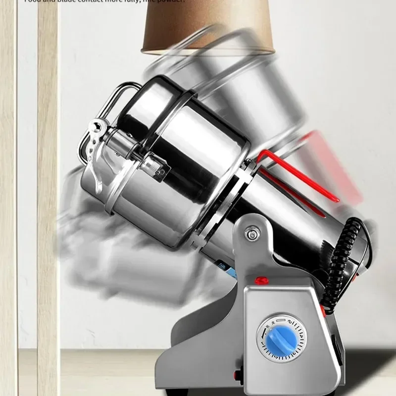 2500G Commercial Stainless Steel Powder Grinder for Fine Milling