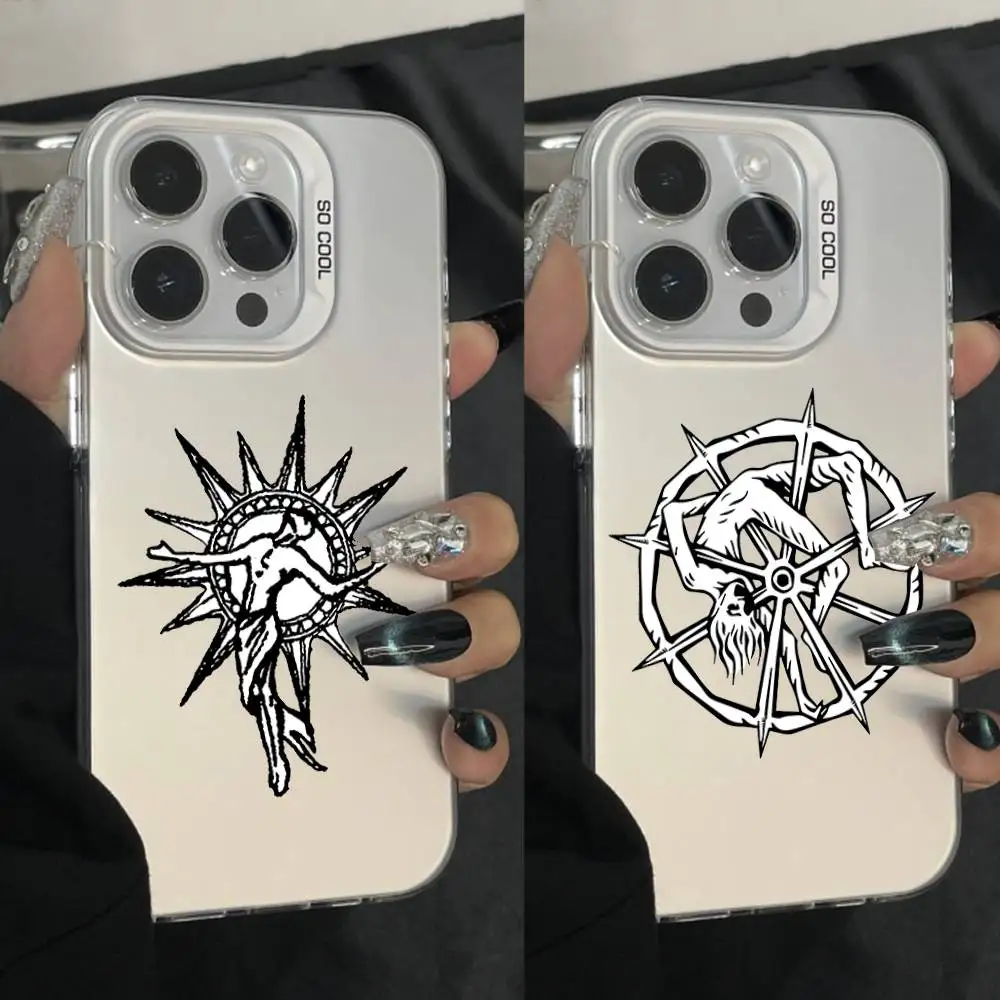 

Repent Repentance Icon Phone Case For iPhone 16,15,14,13,12,11,Pro,Max,Plus,Mini,XS,SE Anti Fall Gray White Matte Hard Bumper