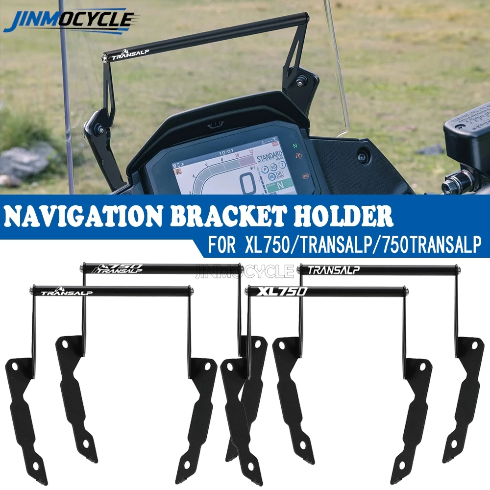 For Honda XL750 XL 750 2023 -2025 Cellphone Stand Support JINMOCYCLE 2026 Transalp 750 GPS Navigation Extension Bar Phone Holder