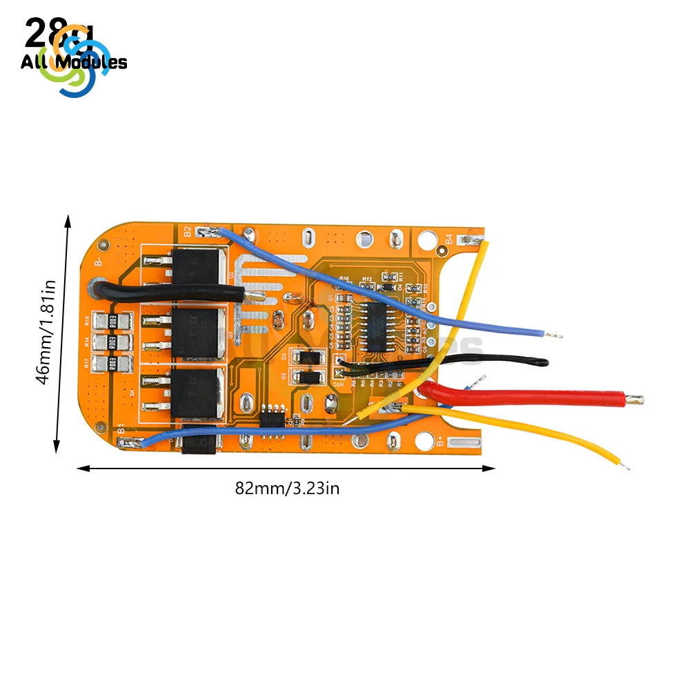 BMS 5S 21V 18650 Li-ion Lithium Battery Protection Circuit Charging Protective Board Module PCM Polymer Lipo Cell PCB Module