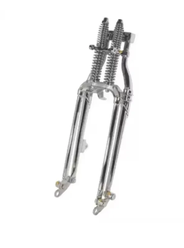 Suitable for 20-inch Springer Spring Front Fork 20 × 4.0 Wide Tires, Retro Chopper Electric Bicycle Modification