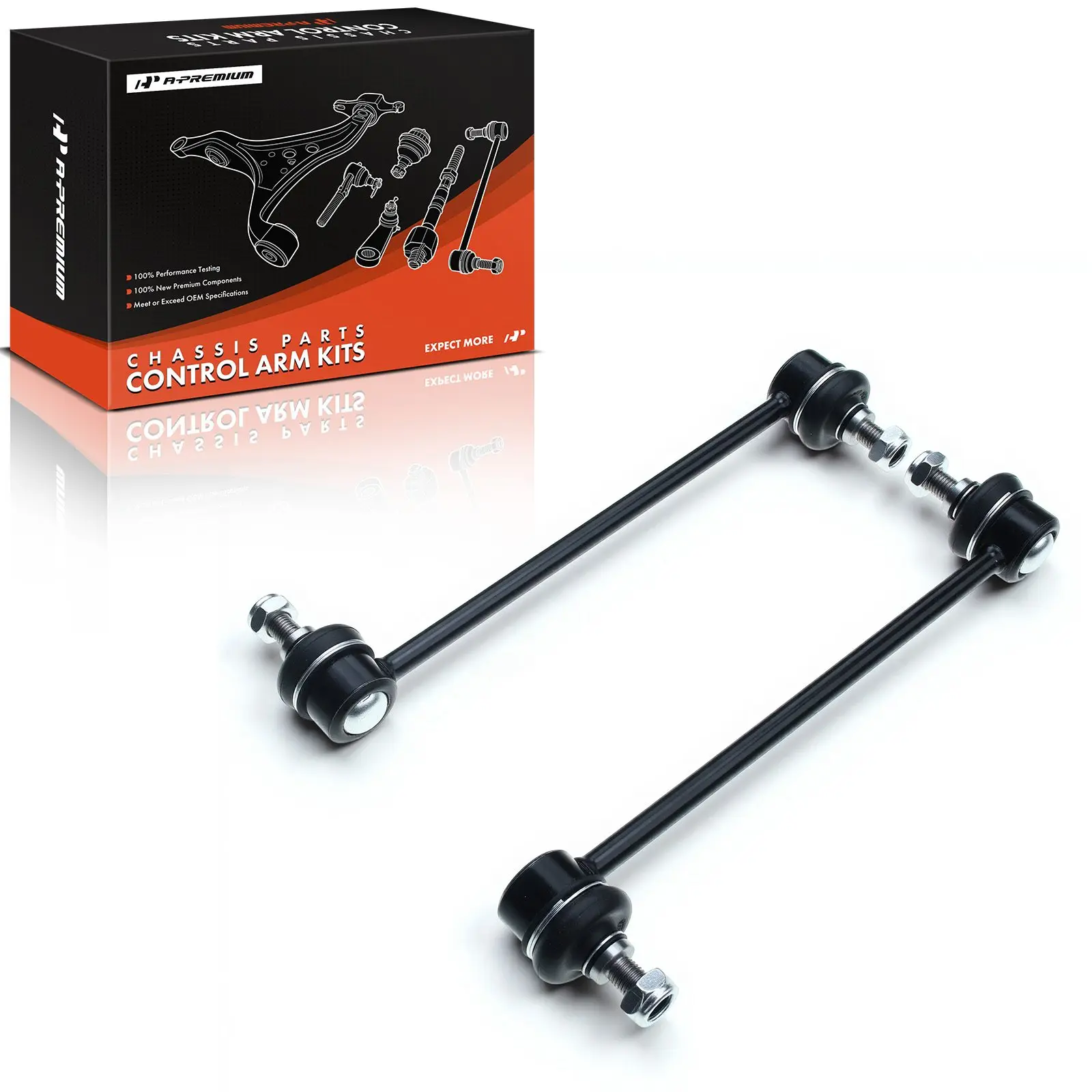 A-Premium 2x Rear Stabilizer Bar End Link for Toyota Camry 2012-2017 Highlander 2001-2013 Lexus RX330 2004-2006 RX350 2007-2009 RX400h 2006-2008 4883048010