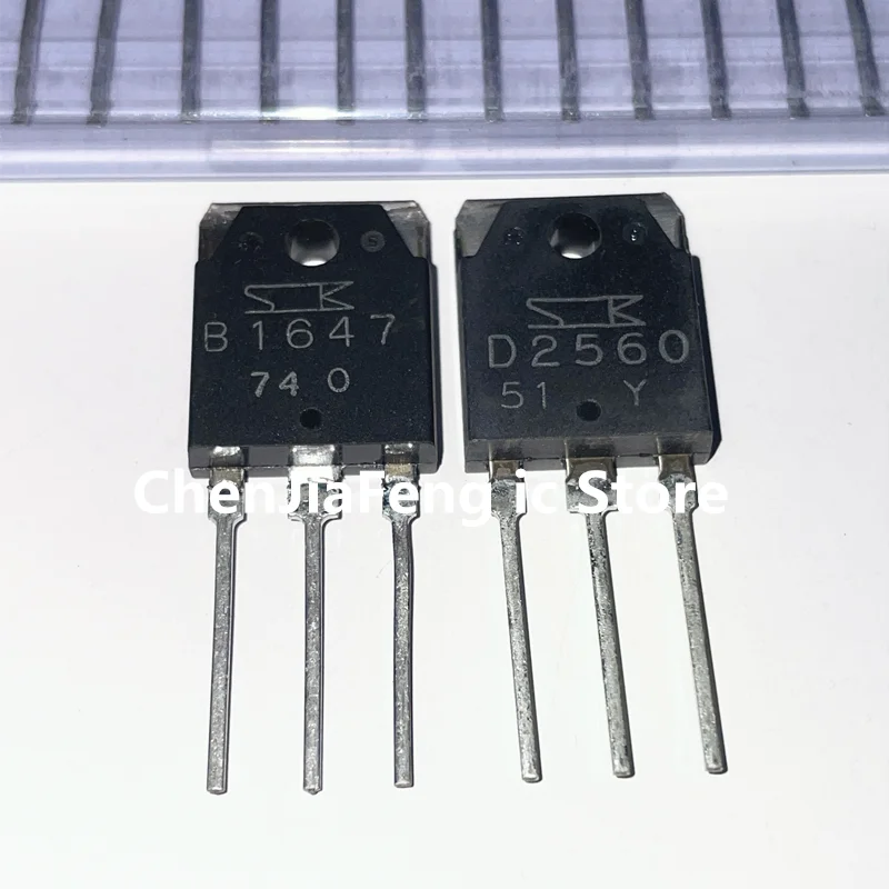 

1 пара/лот 2SD2560 D2560 2SB1647 B1647 TO-3P Новые оригинальные компоненты