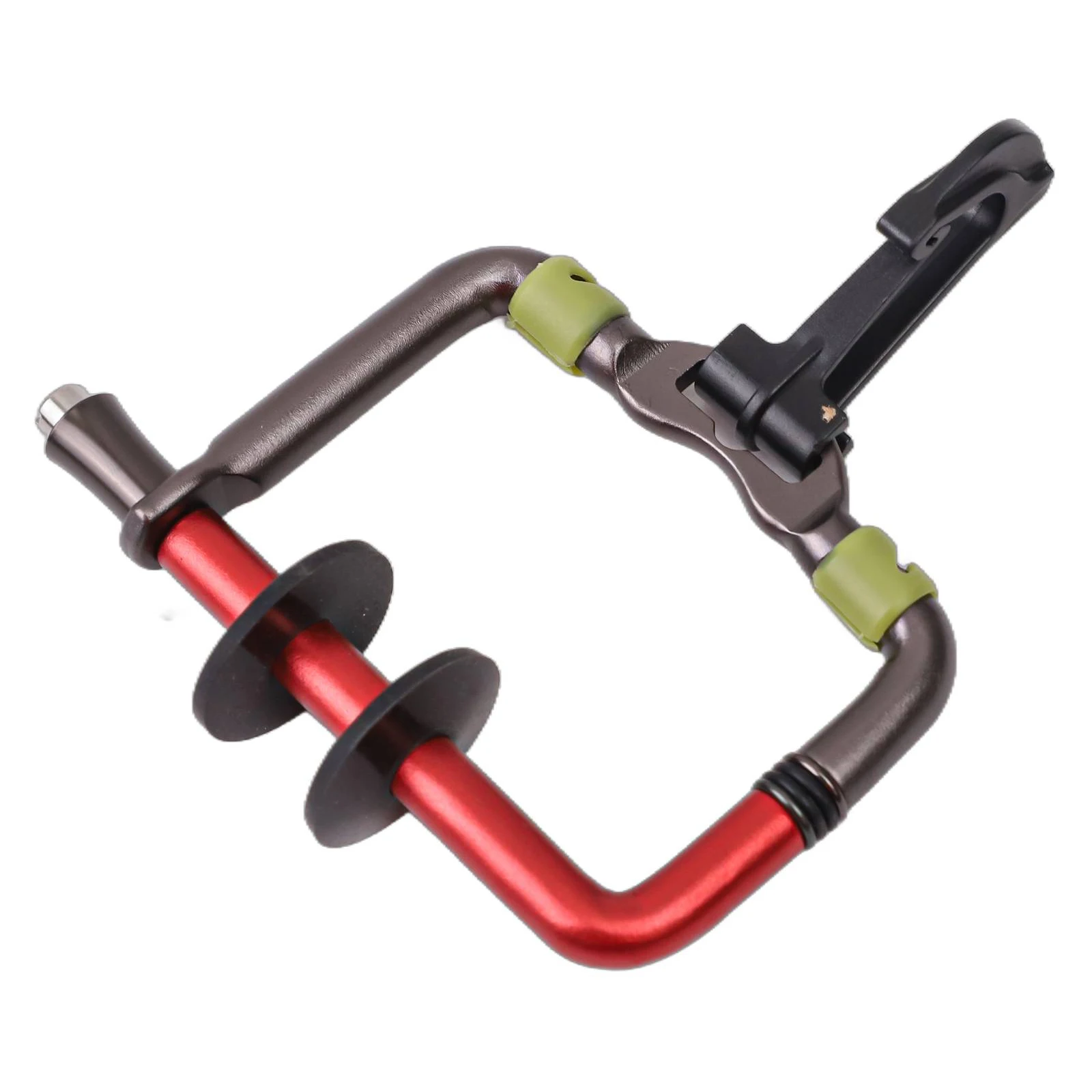 

Aluminum Fishing Line Holder Fishing Tackle Box Yellow Fishing Line Holder Luminous Rubber Sleeve Easy Storage