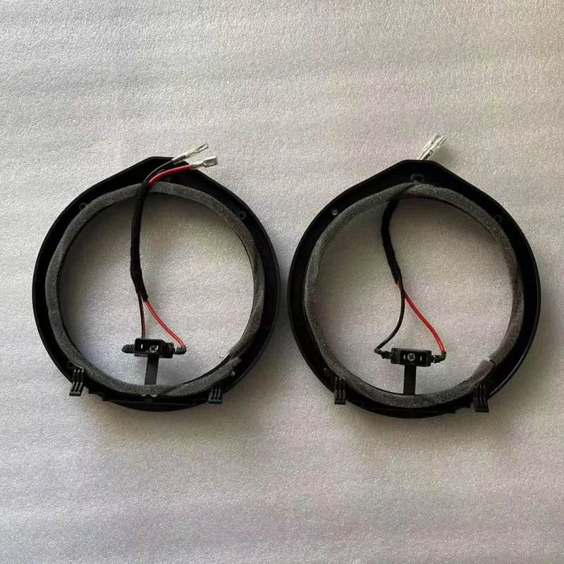 Car Front Back Door Bass Speaker Mat Horn Adapter Wire Cable Ring 6.5