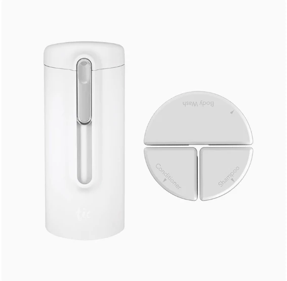 Business trip Outdoor portable travel 4-in-1 storage bottle Body wash Cosmetic skin care products