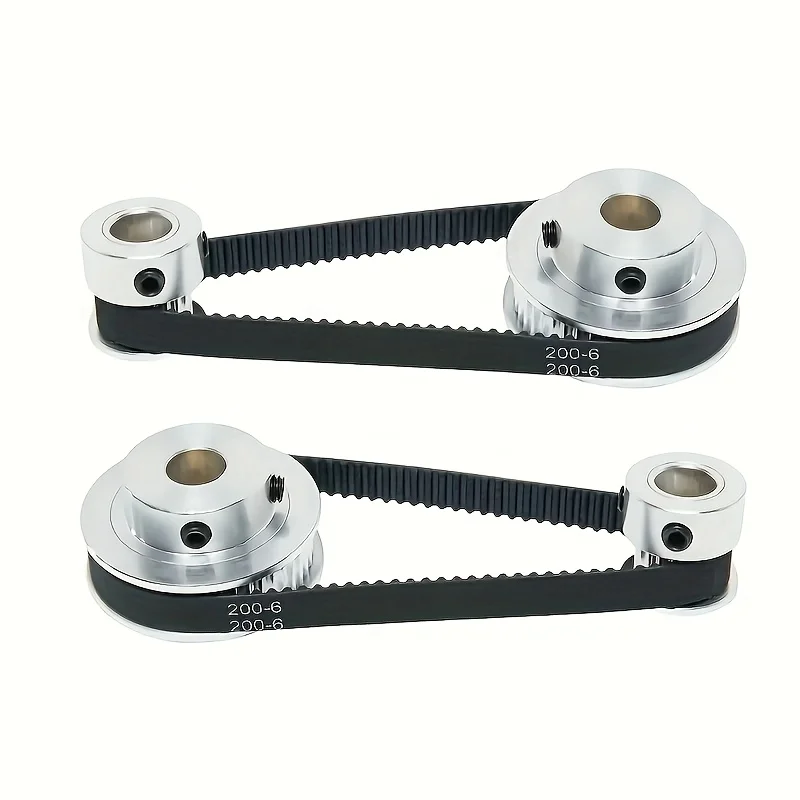 Aluminum Timing Pulley 20&48 Teeth 8mm Bore Synchronous Wheel