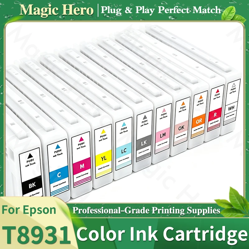 700ML/PC T8931-T8939 Color Ink Cartridge Compatible For Epson S40680 S60680 S80680 S40600 S40700 S60670 S80600 S80670 Printer