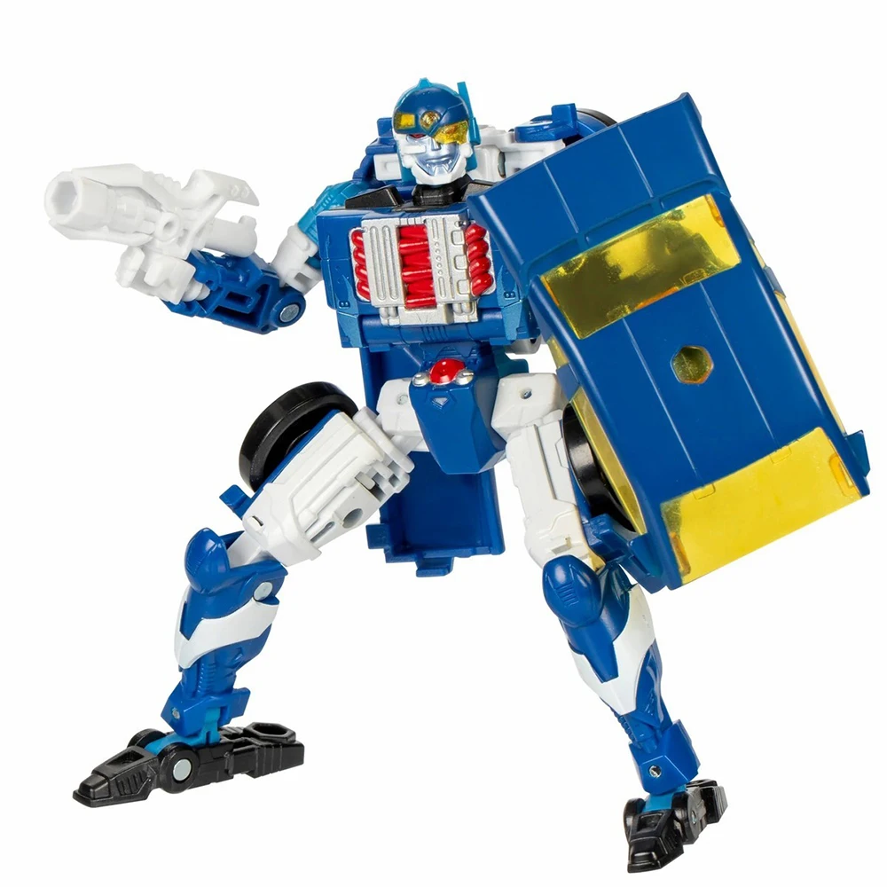 [Op voorraad] Hasbro Transformers Legacy United Autobot Chase & Side Burn 14 cm Deluxe Class Collectible Figuur Model Speelgoed