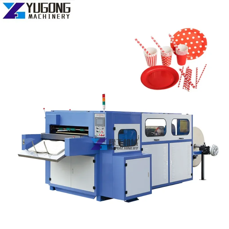 Automatic Corrugated Cardboard Punching Machine Paper Cup Punching Die Cutting Machine for Paper Cup Fan