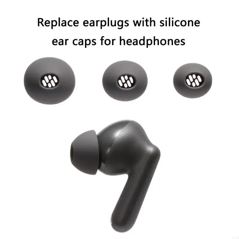 Silicone Ear Tip for Buds 2 Neck-mounted Earphones Tip AntiSlip Avoid Falling 
