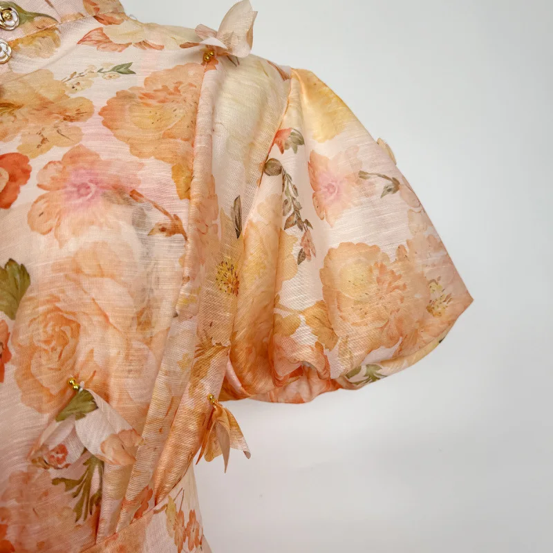 Australian New Sle Long Silk Satin Princ Dr con cintura Slim Fit Diamond Embellished Street Sle Tessuto in velluto a vita media