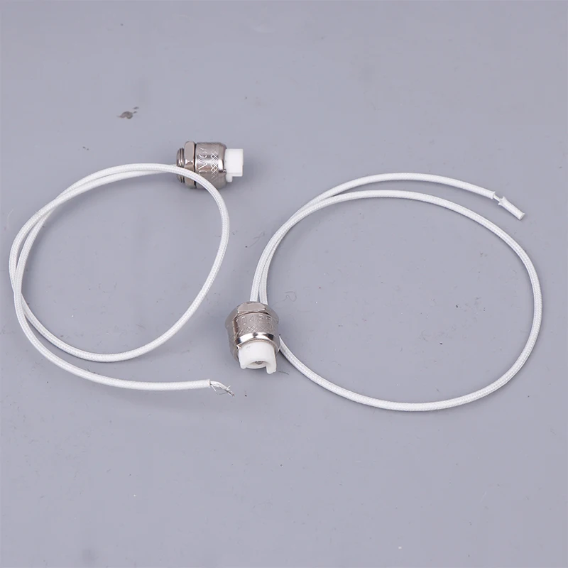 Set of 2 R7S Ceramic LED Lamp Holder for Tubing Heating Tests