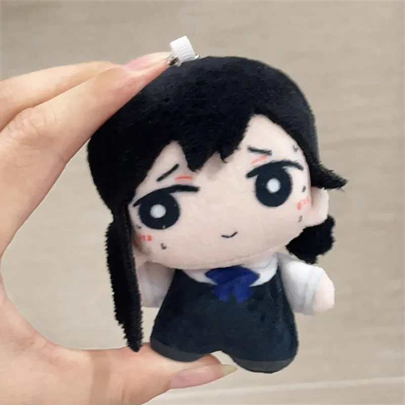 10 cm Chainsaw Man plush doll wallet children's schoolbag pendant creative cute car key chain animation peripheral holiday gift