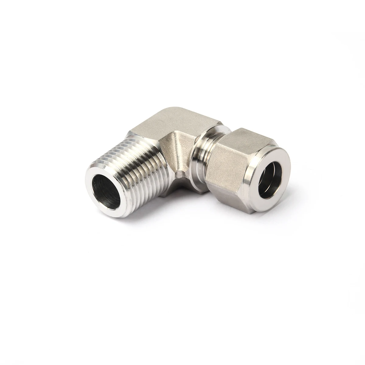 

Highly Recommended Male Thread Stainless Steel SUS316L Fitting Interface Elbow Joint