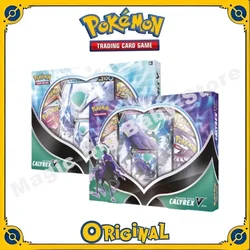 Oryginalna oryginalna karta Pokemon PTCG USA Wydanie karty angielskiej Czarno-biały koń V Big Card Collect Box