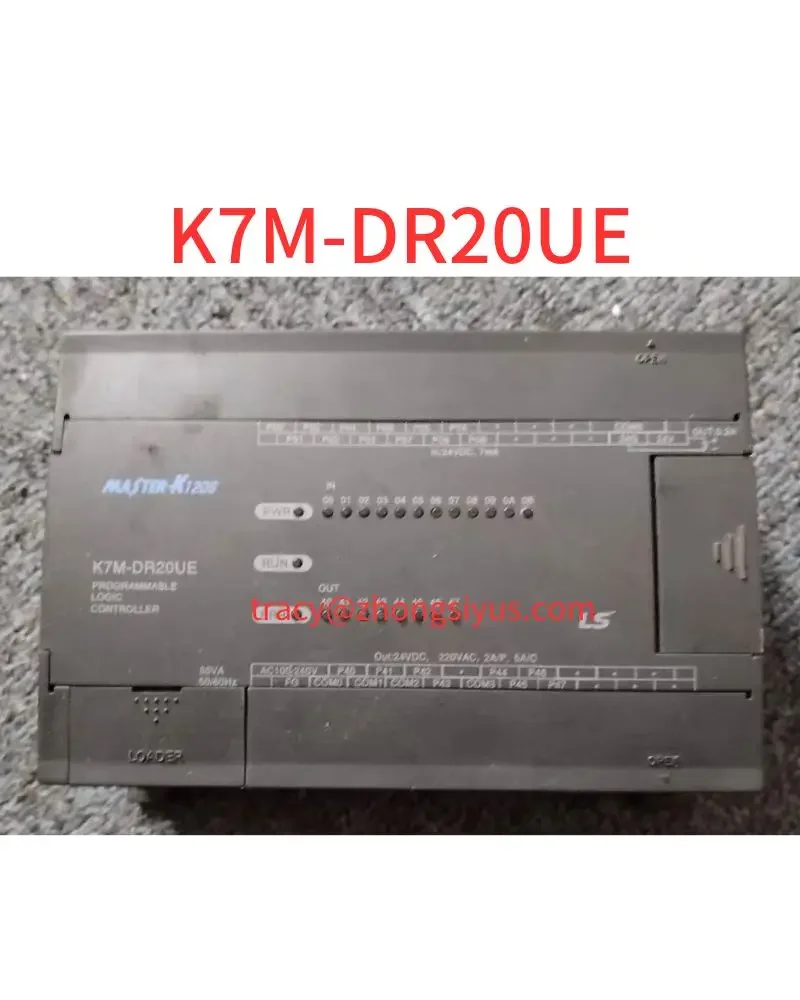 

Used PLC, K7M-DR20UE, function package