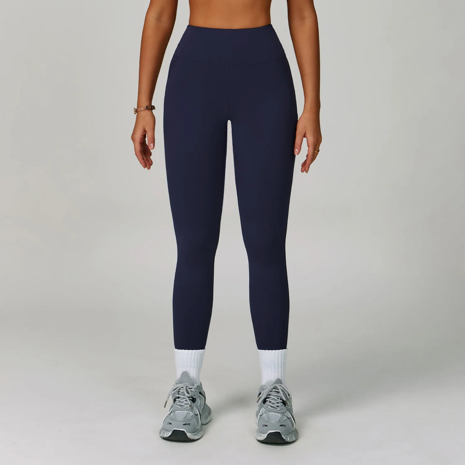 Nuovi leggings sportivi push up per donna Legging a vita alta Pantaloni da allenamento per palestra con controllo della pancia Collant fitness Pantaloni da yoga elasticizzati