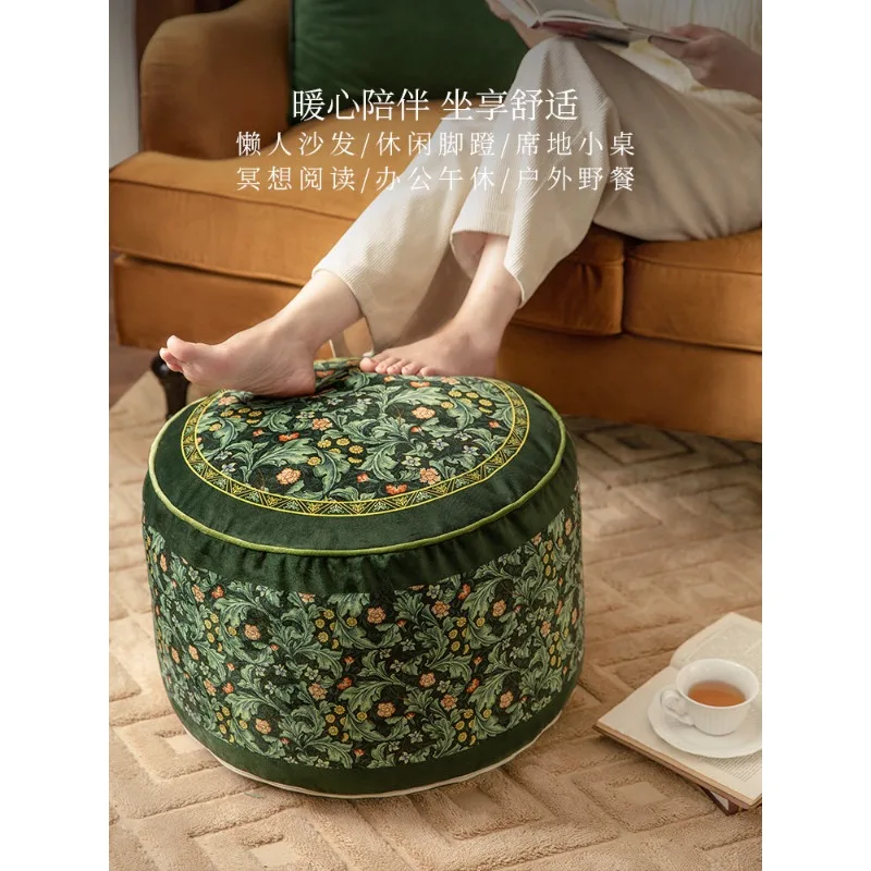 Fanju attitude green barren American heightened pier futon retro light luxury lazy sofa tatami casual pedal