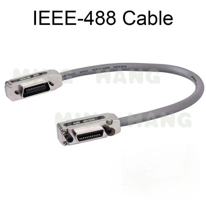 l  for  IEEE-488 Cable GPIB Cable Cord Metal Connector Adapter Plug and Play 1m 1.5m 3m
