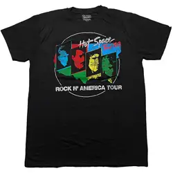 Queen Hot Space Tour '82 Official Tee T-Shirt Mens Unisex