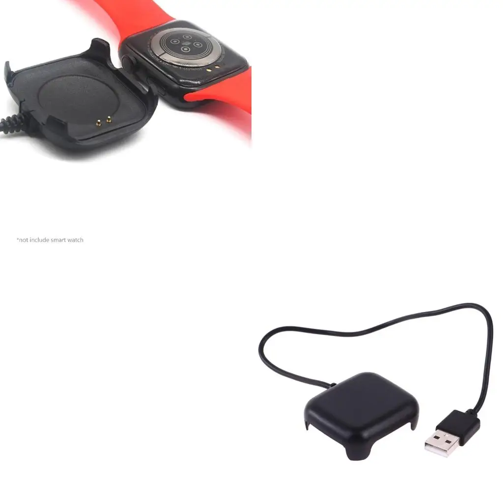 

2025 1 шт. Магнитное зарядное устройство для смарт-часов, USB-кабель для зарядки, адаптер для быстрой зарядки смарт-часов HW22