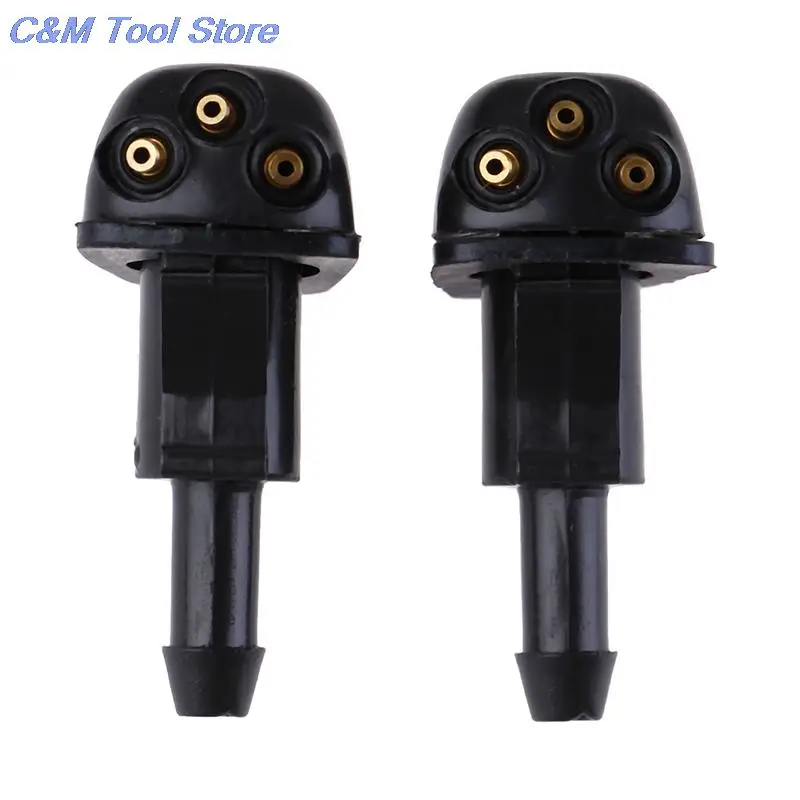 Hot sale 2Pcs Plastic high quality Windshield Wiper Washer Spray Nozzle