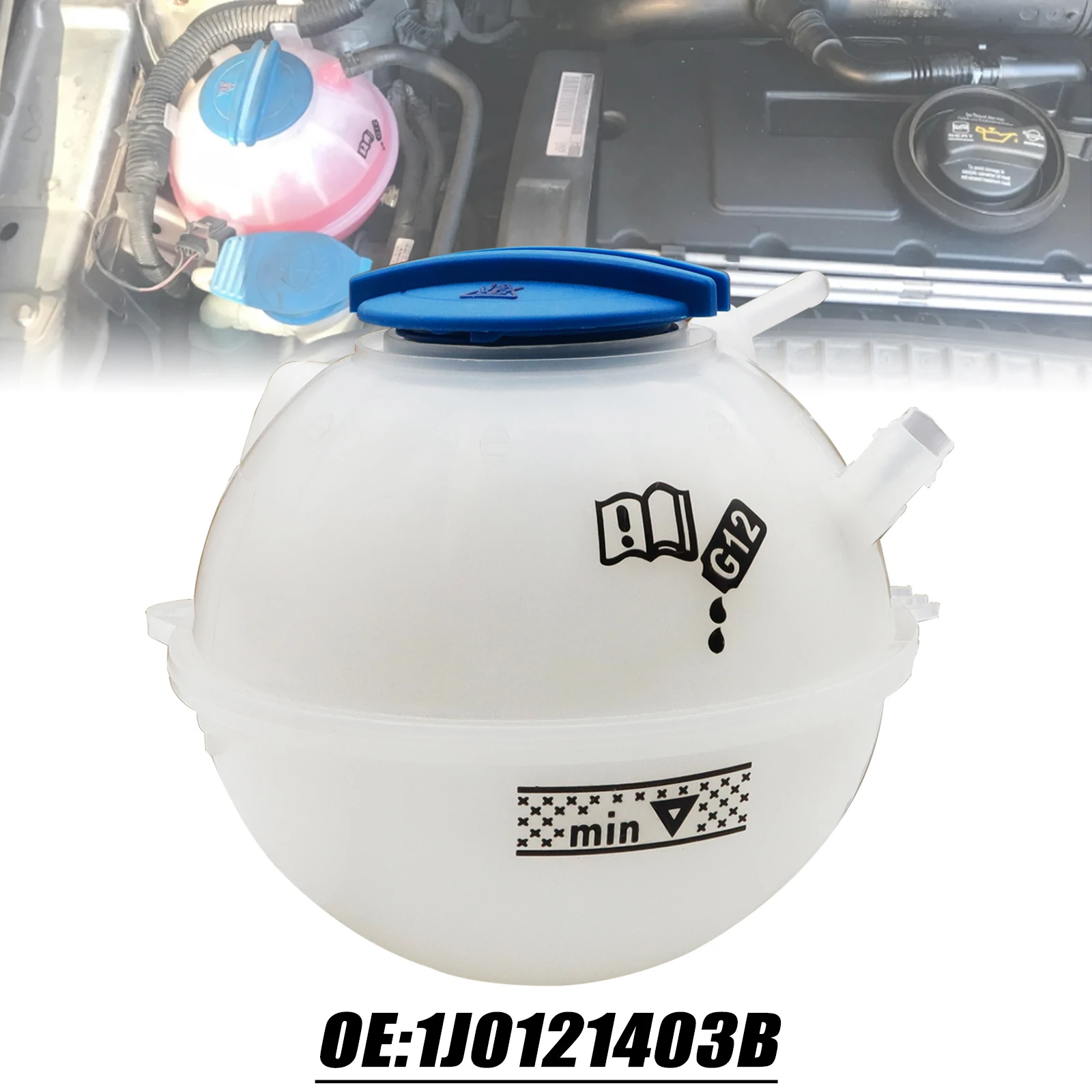 

Engine Coolant Reservoir Expansion Tank For VW Volkswagen Golf MK4 1J1 Bora Audi A3 8L1 TT 8N3 Seat Leon Toledo Skoda Octavia