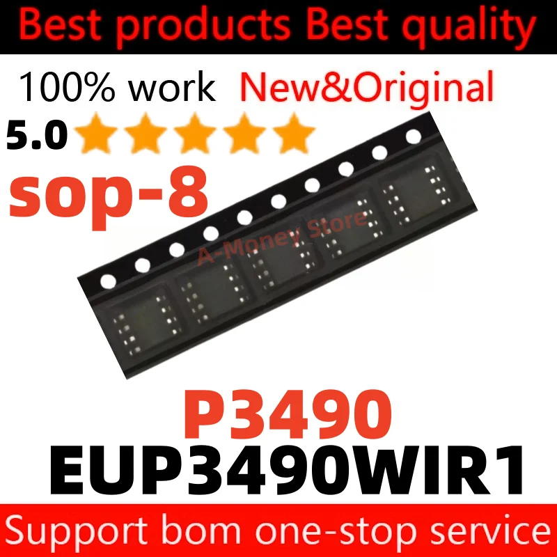 

(2-10pcs)P3490 EUP3490 EUP3490WIR1 sop-8