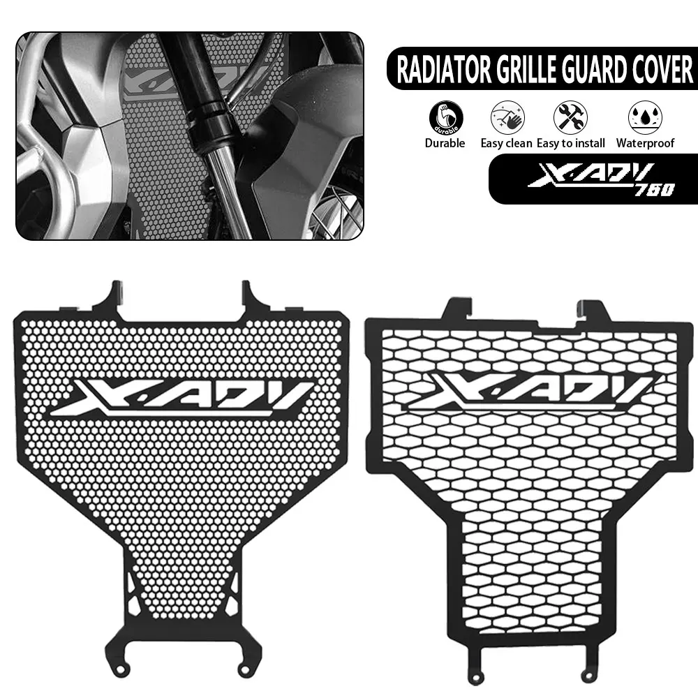 

2025 Motorcycle Radiator Grille Guard Cover Protector For Honda XADV 750 2017 2018 2019 2020 2021 2022 2023 2024 X ADV X-ADV 750