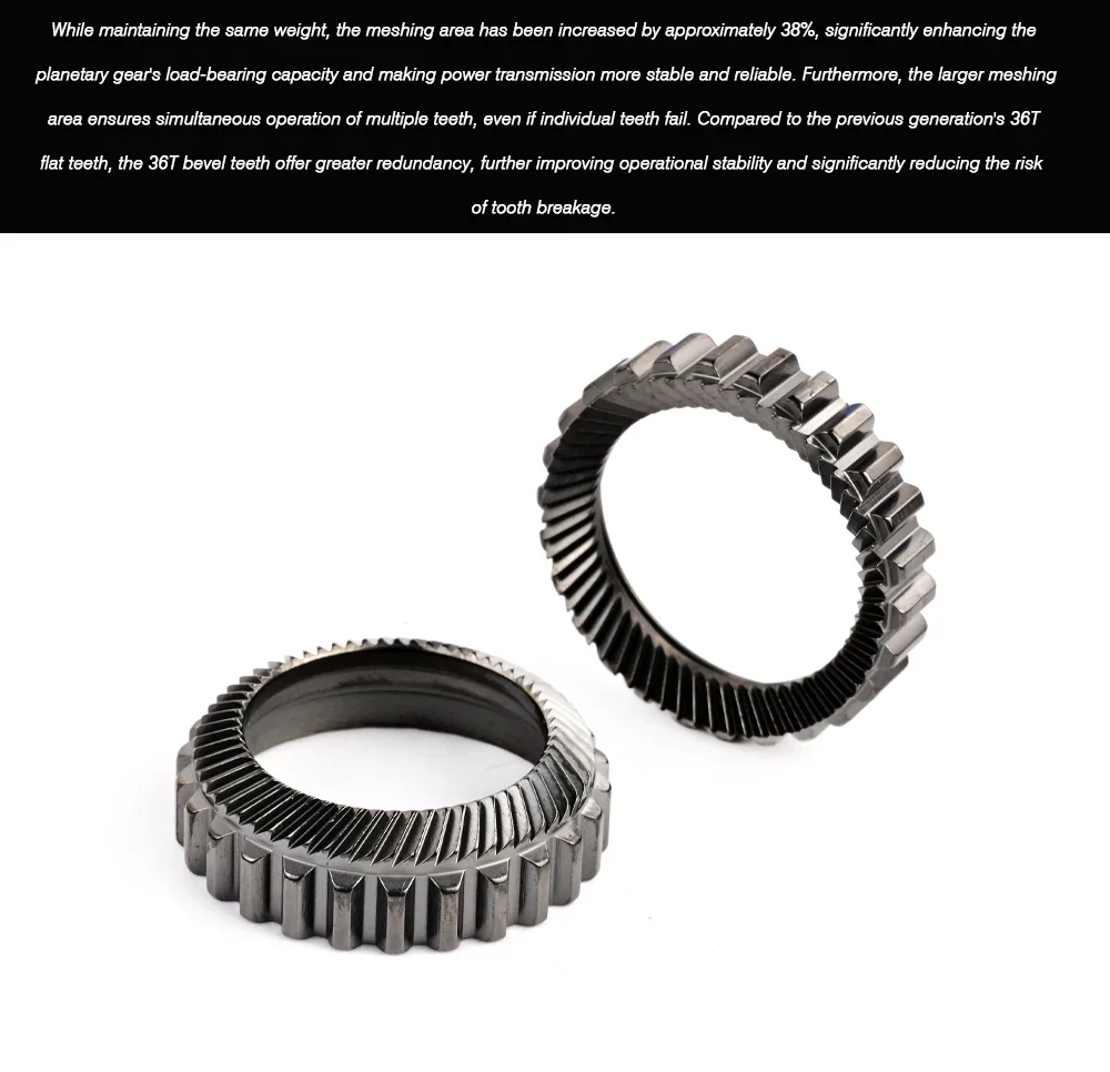 GOLDIX Fahrradnabe Ratsche 36T 60T Meshing Spirale für MTB Rennrad Kompatibel mit GOLDIX 370/350/310/180/160 Serie Nabe – Detail 10