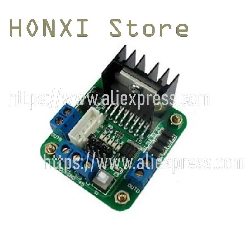 1 buah L298N modul papan driver motor stepper motor Cerdas mobil dc motor digerakkan robot