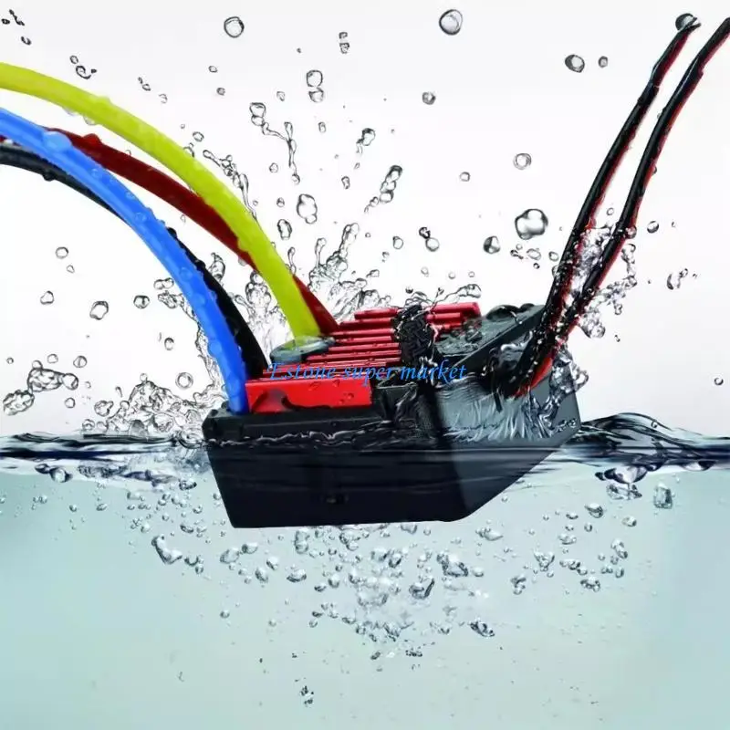 090B Remote Control Car Brushed Motor 60A Electronic Speed Controller for Bidirectional Motor Management 1060