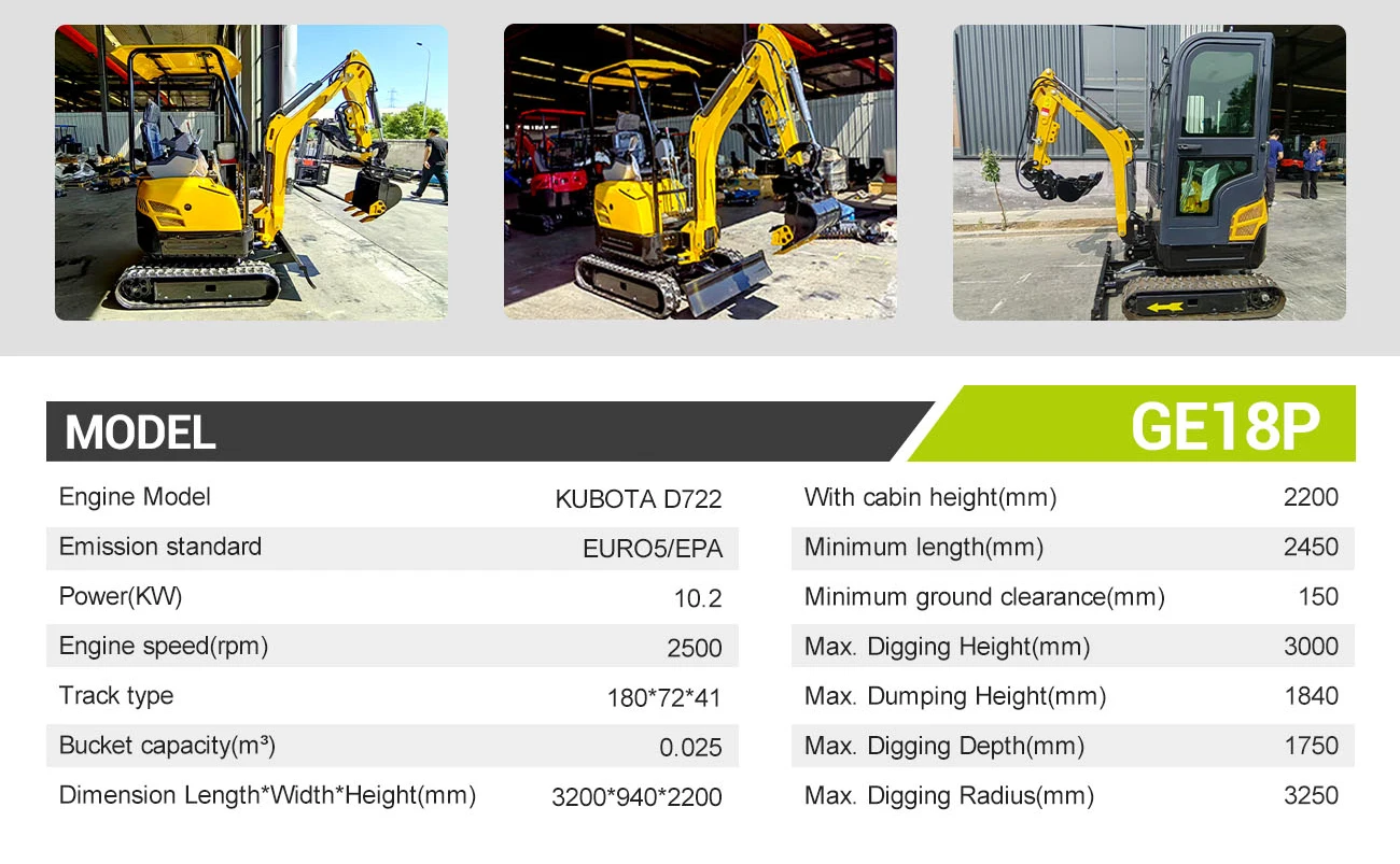 Maßgefertigter Mini-Bagger 3 Tonnen EPA-Zertifiziert Kleiner Bagger für Bauarbeiten Fabrik Bestseller – Detail 22